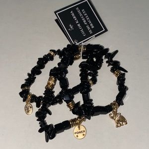 🆕Sequin 'Color Karma' Stretch Bracelet Set 🖤